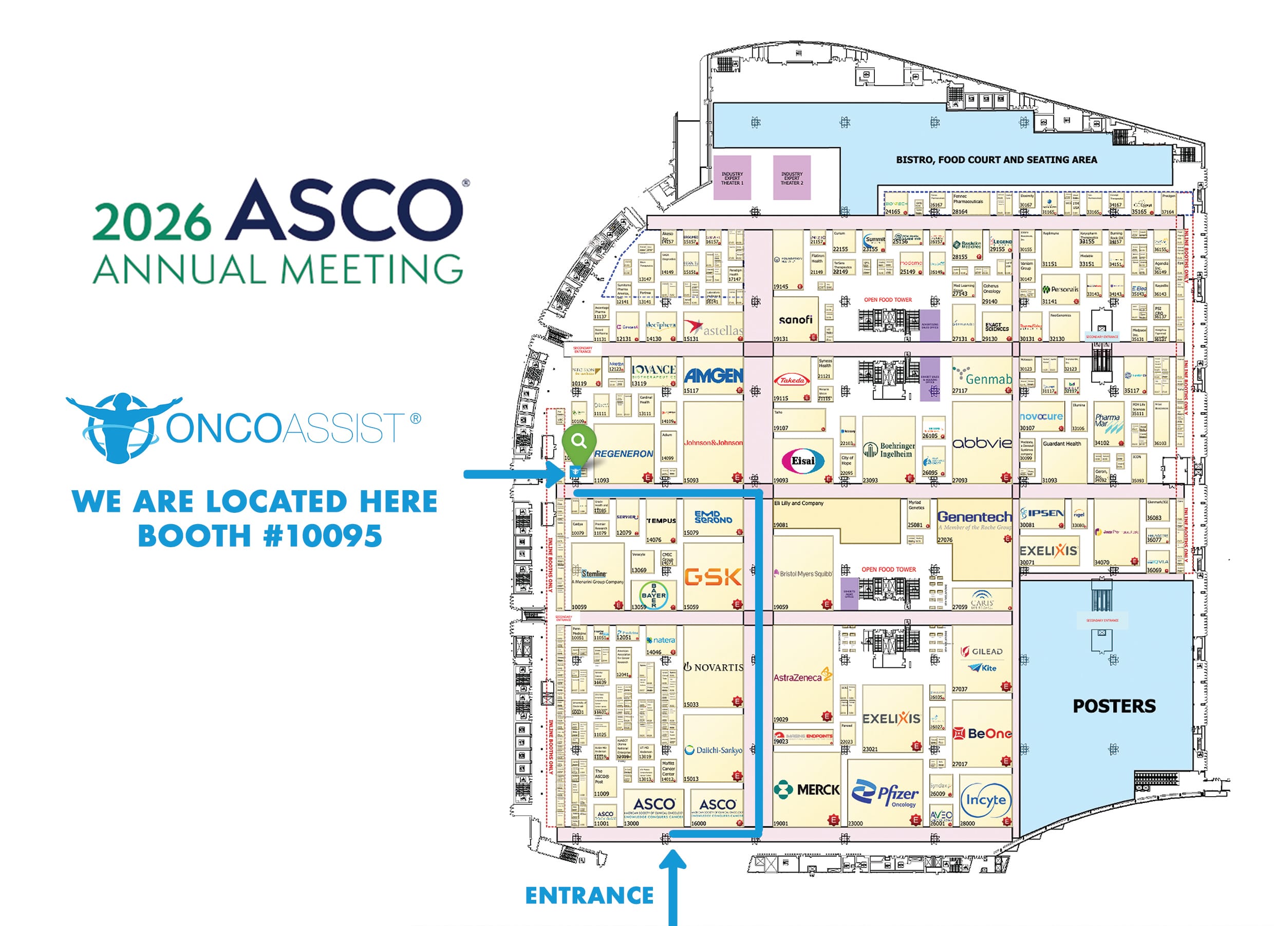ASCO 2026 Map floor plan 3